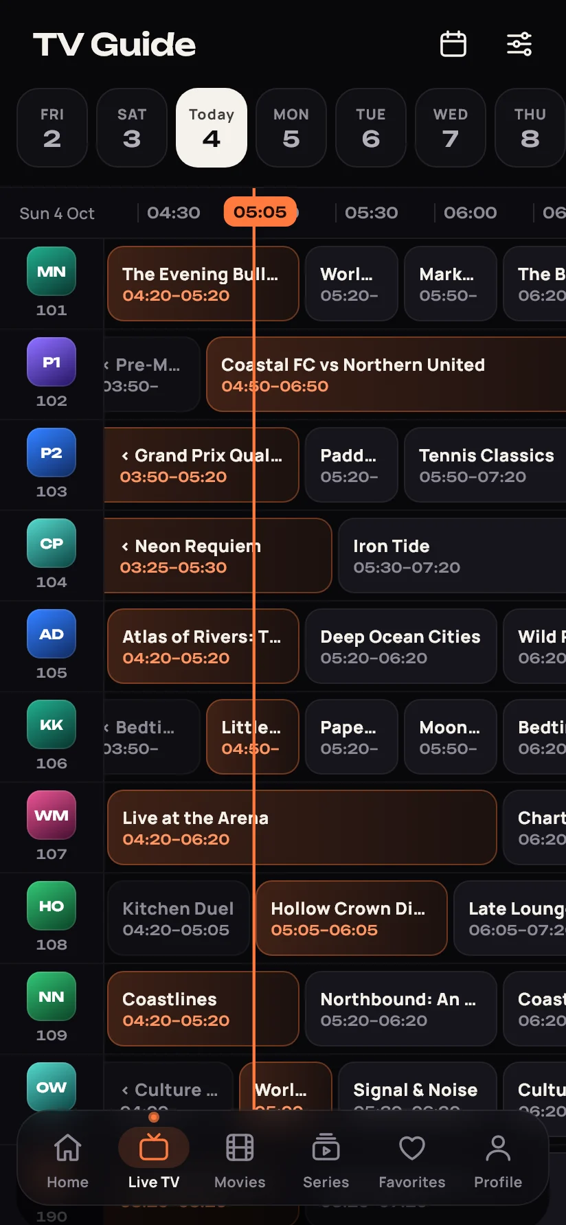 TV guide