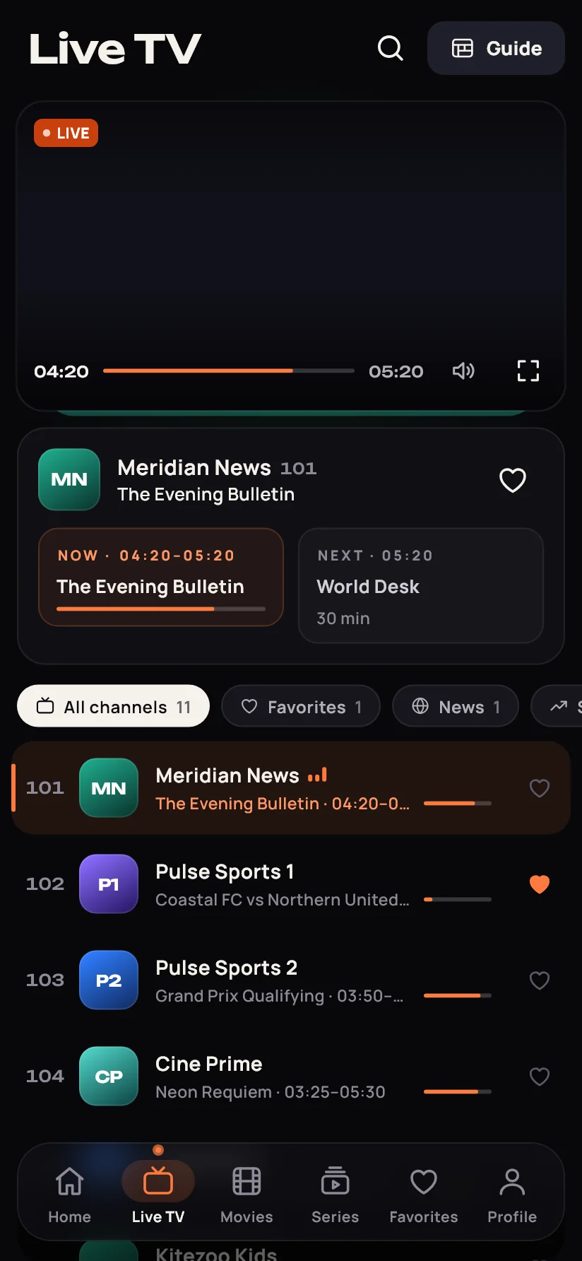 Live TV
